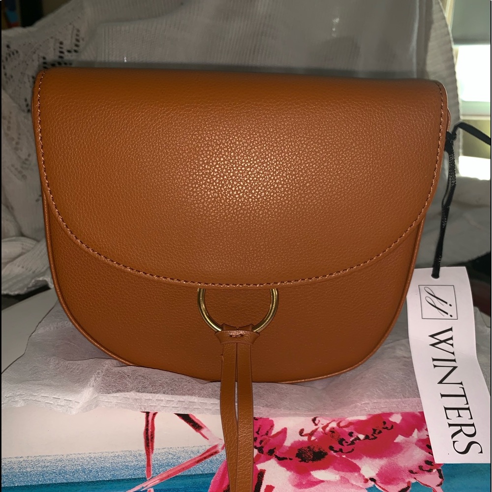 SOLD JJ WINTERS Ivy Leather Crossbody